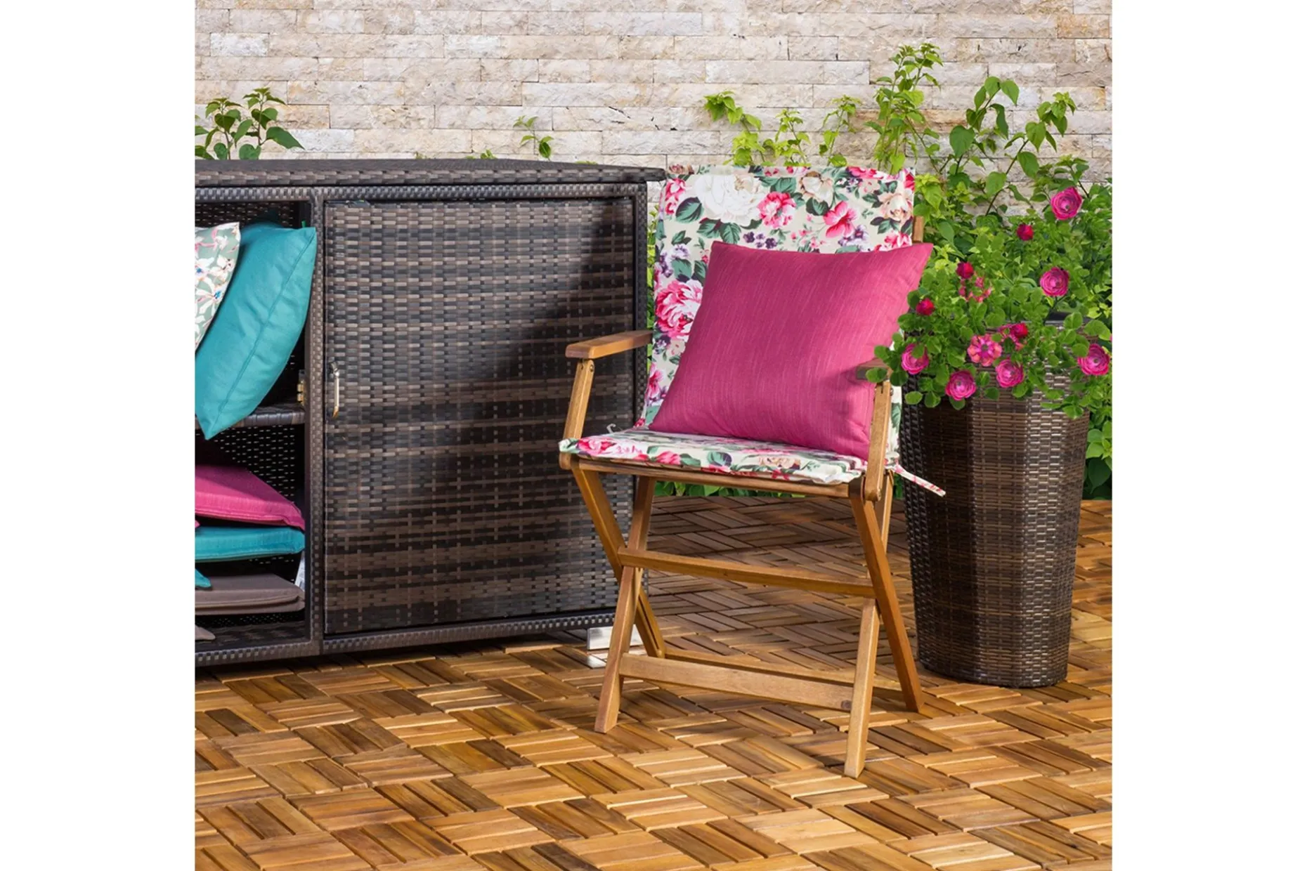 Stol FINLAY 54x57xH86cm Sammenleggbar