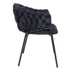 Stol HOME4YOU Kronos Svart