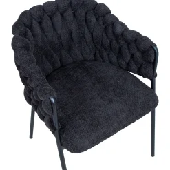 Stol HOME4YOU Kronos Svart