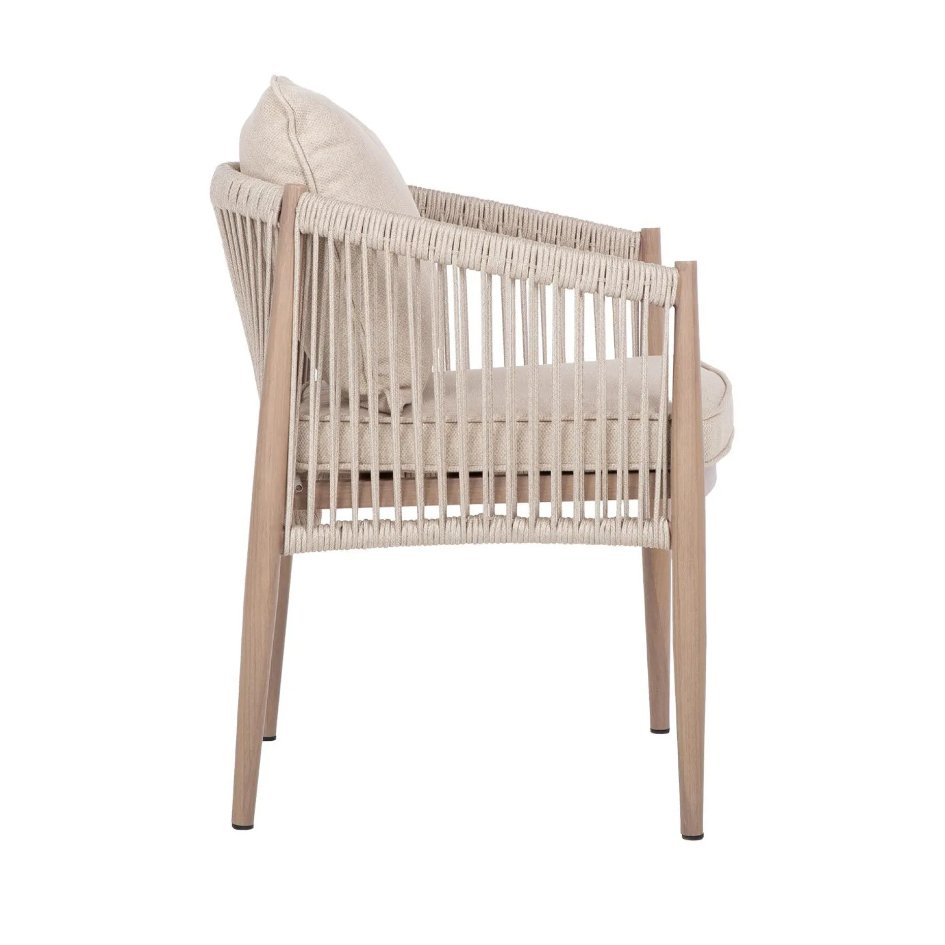 Stol HOME4YOU Medina 62x60x74 cm beige