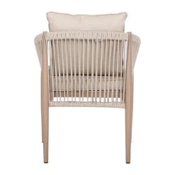 Stol HOME4YOU Medina 62x60x74 cm beige
