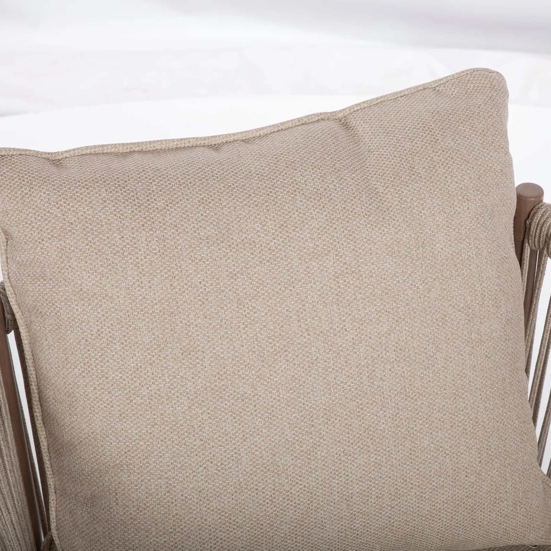Stol HOME4YOU Medina 62x60x74 cm beige
