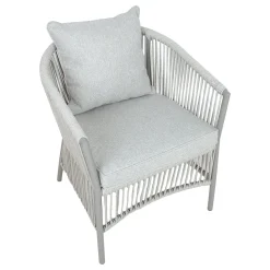Stol HOME4YOU Silva gråbeige
