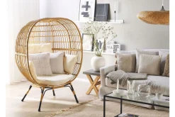 Stol rotting natur / beige VEROLI
