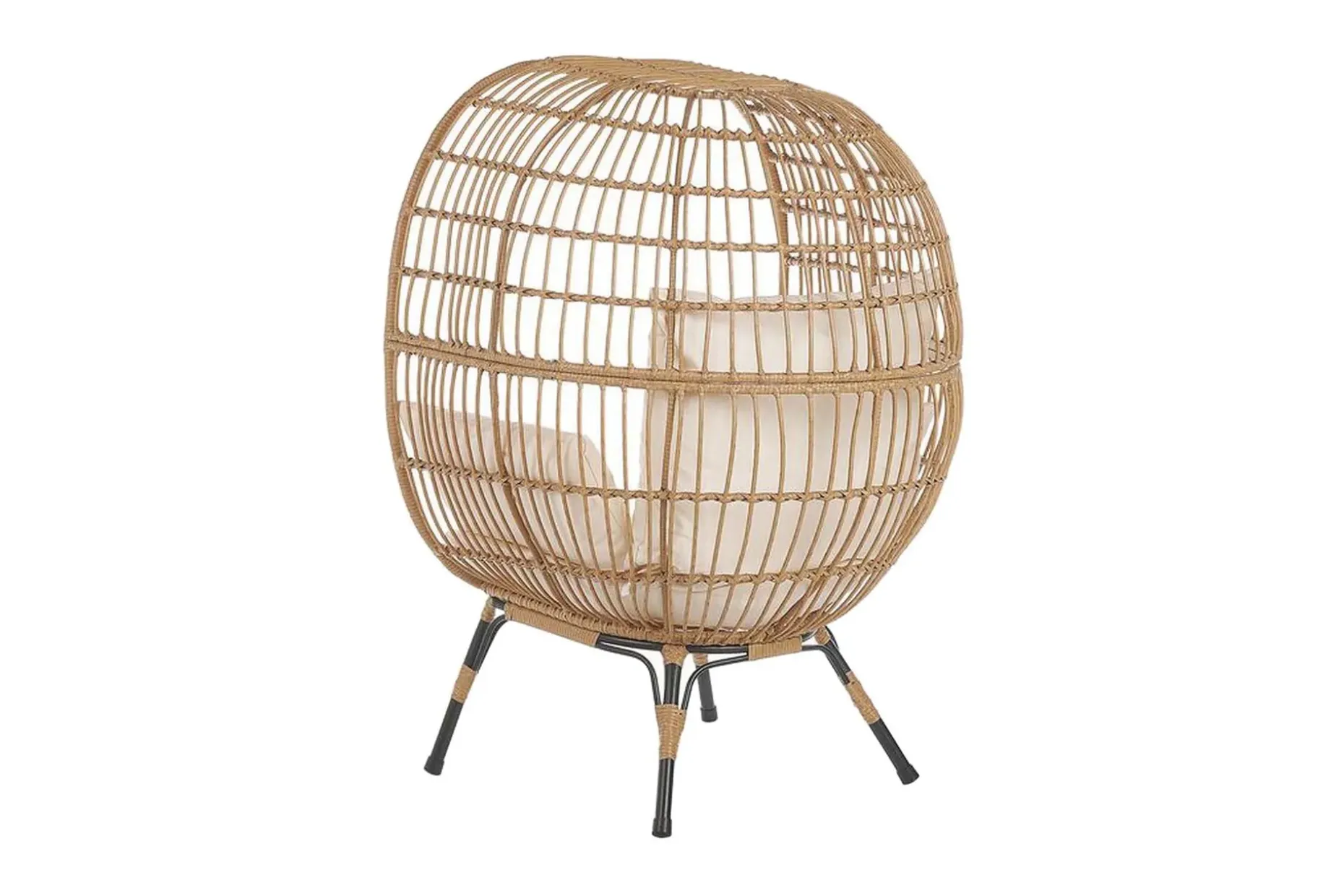 Stol rotting natur / beige VEROLI