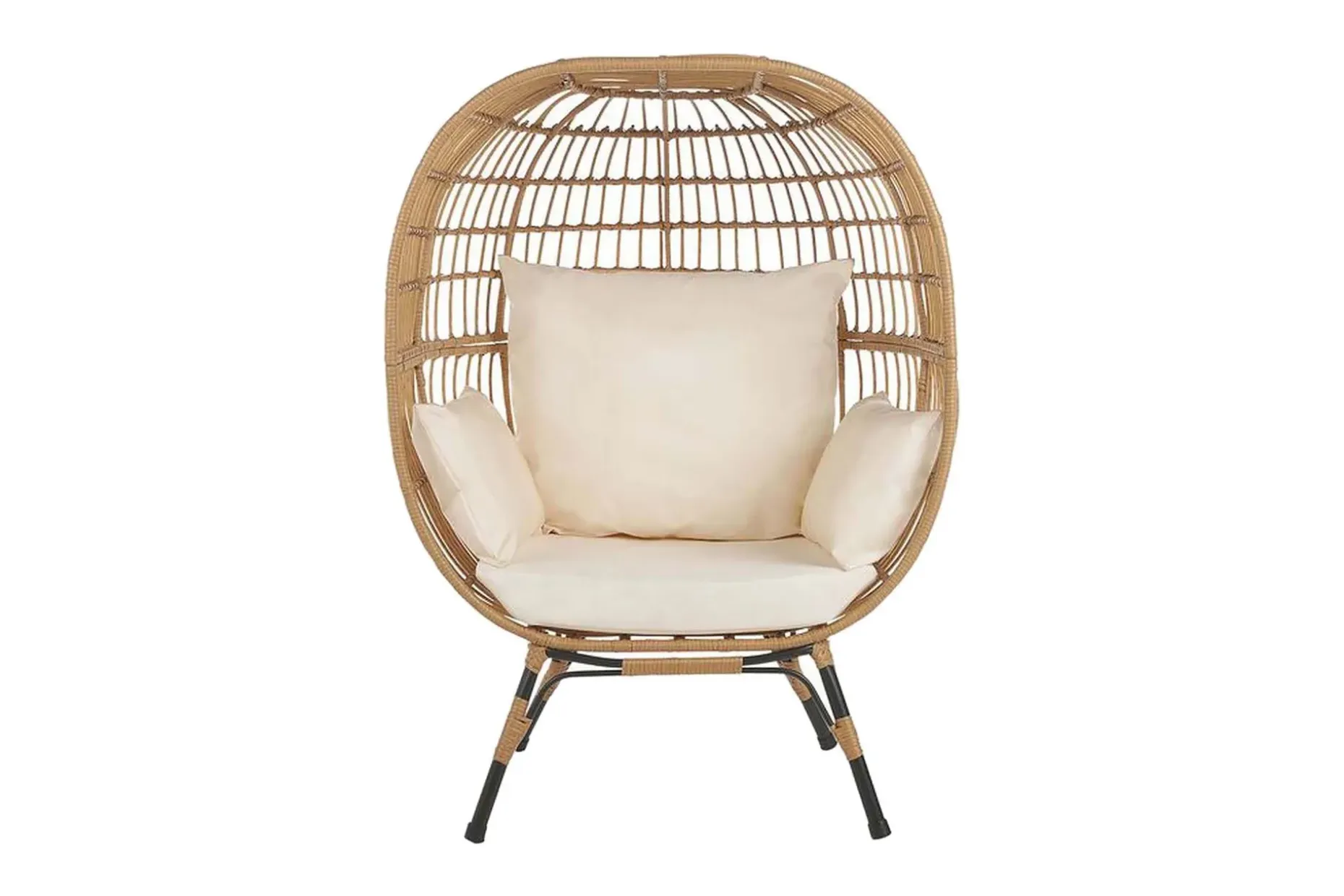 Stol rotting natur / beige VEROLI