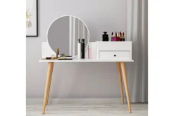 Straat Sminkebord 120x96 cm Hvit