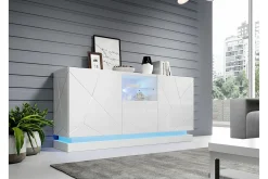 Strontian Highboard Scandinavian Choice White