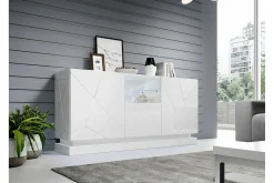 Strontian Highboard Scandinavian Choice White