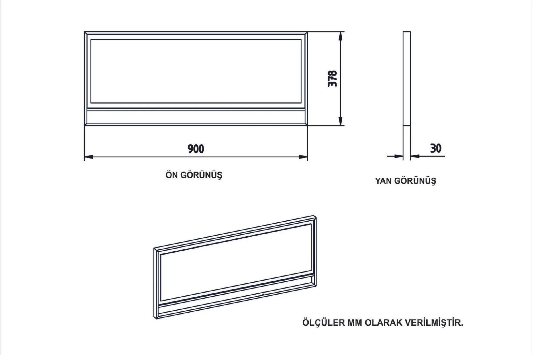 Susia Sideboard 90 cm