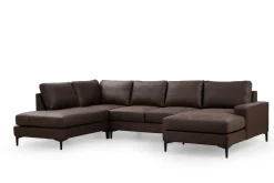 Svanabyn Sofa m. Divan og Sjeselong 4-seter
