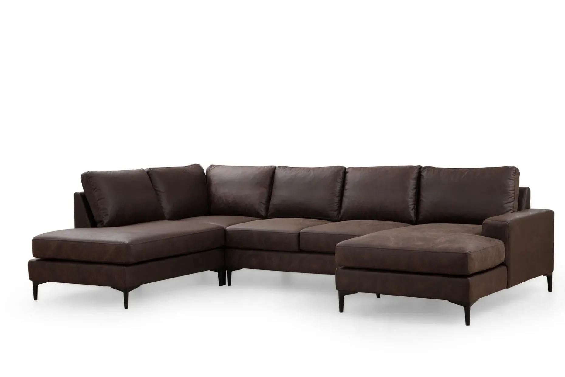 Svanabyn Sofa m. Divan og Sjeselong 4-seter