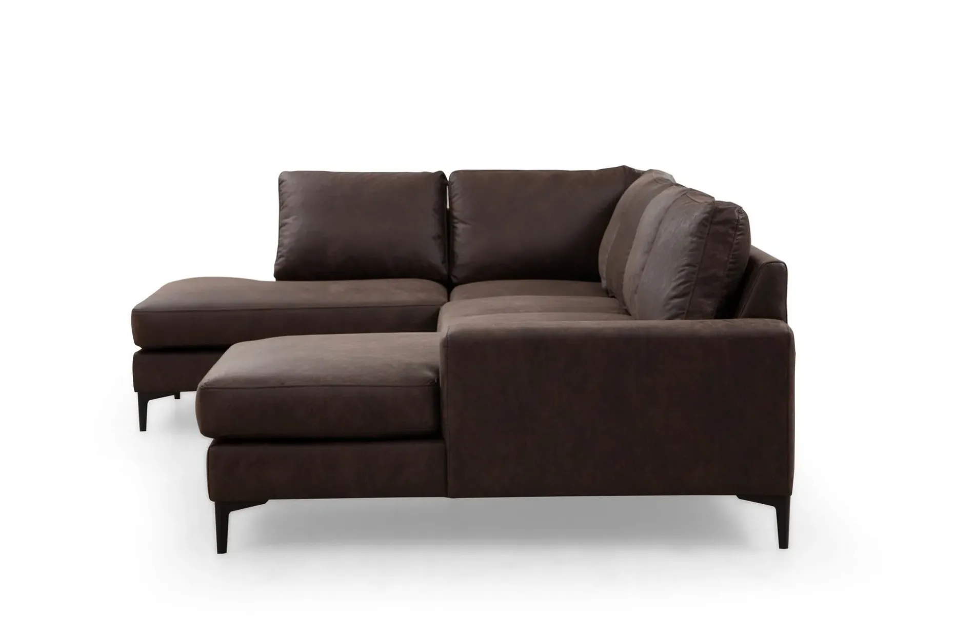 Svanabyn Sofa m. Divan og Sjeselong 4-seter