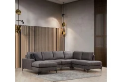 Svanabyn Sofa m. Divan og Sjeselong 4-seter
