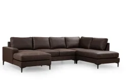 Svanabyn Sofa m. Divan og Sjeselong 4-seter