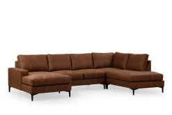 Svanabyn Sofa m. Divan og Sjeselong 4-seter