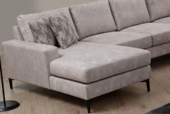 Svanabyn Sofa m. Divan og Sjeselong 4-seter