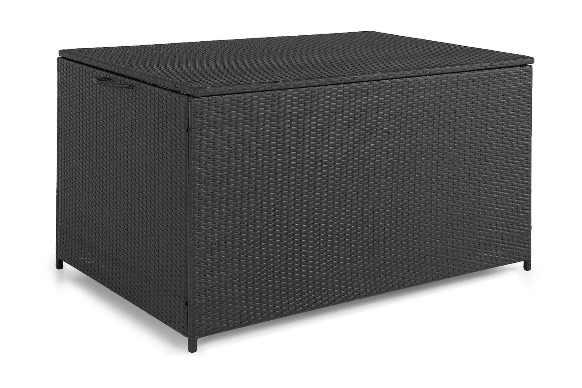 Sydney vanntett puteboks Large for utendørs bruk – Oppbevaringsboks i kunstrotting (B140xD80xH90 cm)