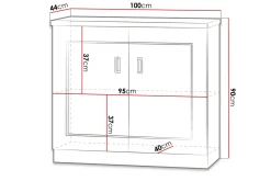 Tadeusz Skap 100x44x90 cm