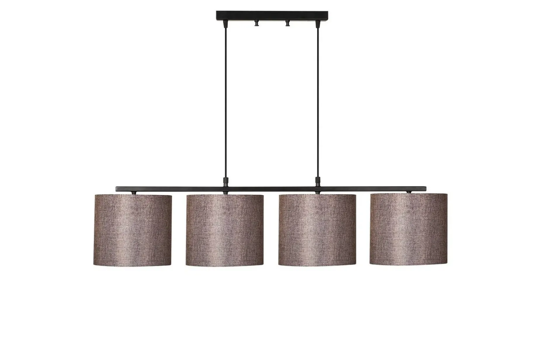 Taklampe Donria Svart / Brun