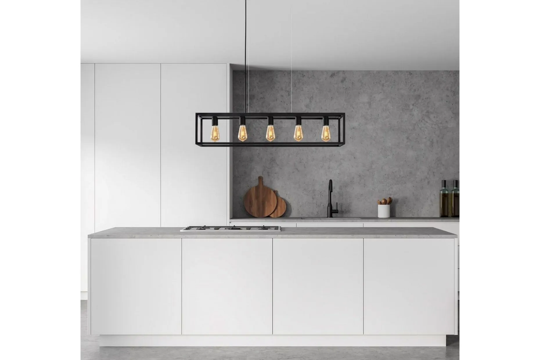 Taklampe Orika Horisontal Svart