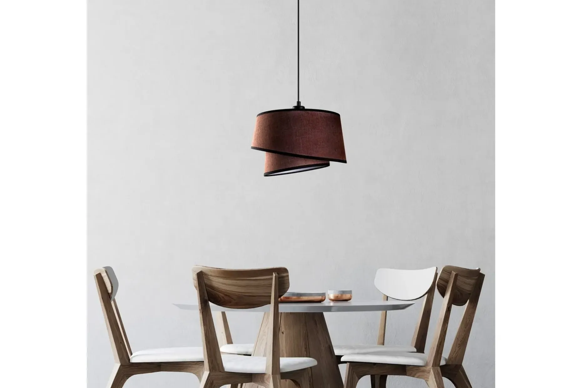 Taklampe Scene Mørk brun