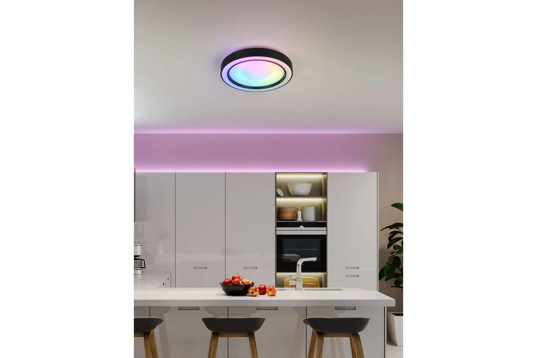 Taklampe TRIO Arco