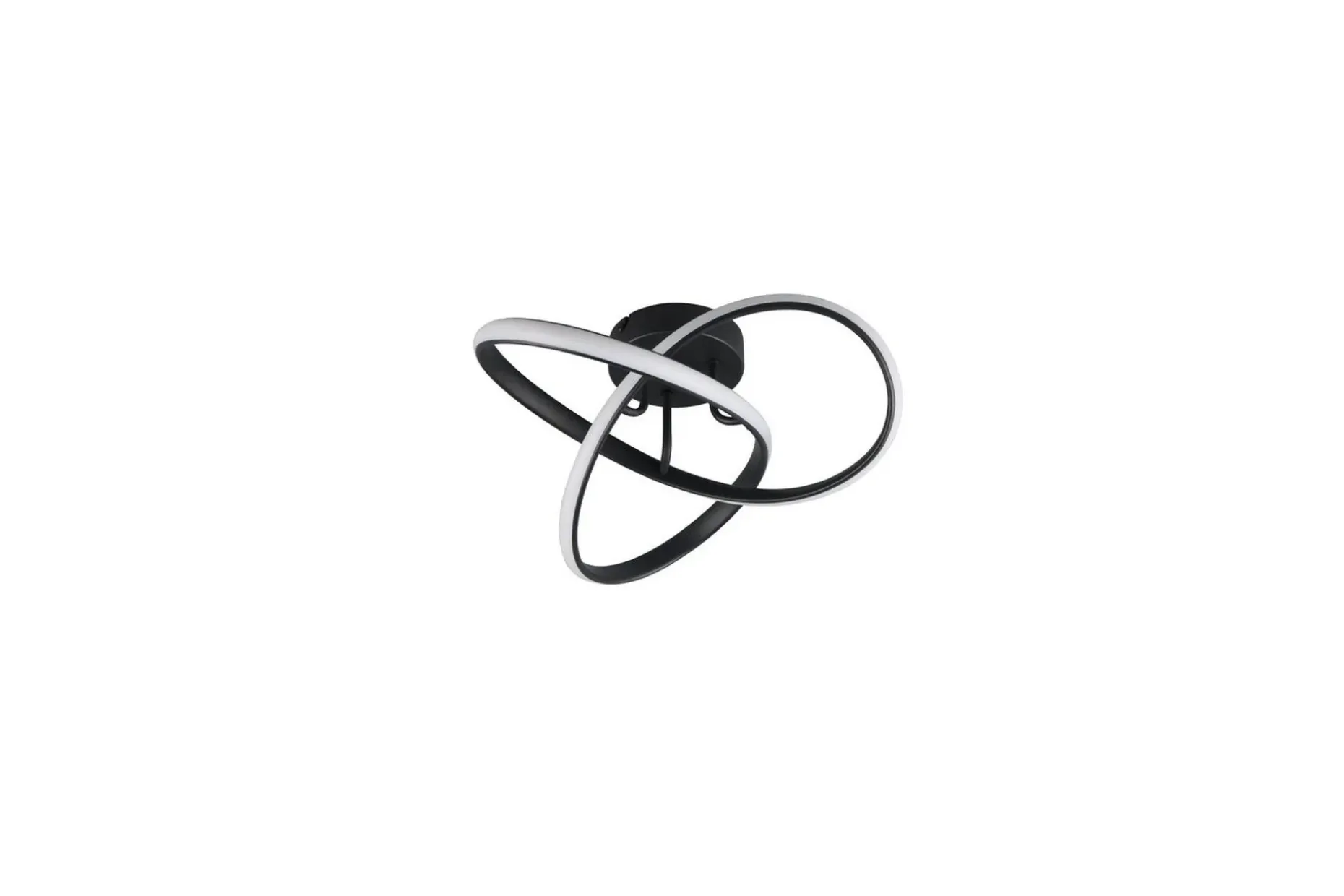 Taklampe TRIO Meo Matt svart