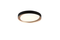 Taklampe TRIO Zeta Svart/gull