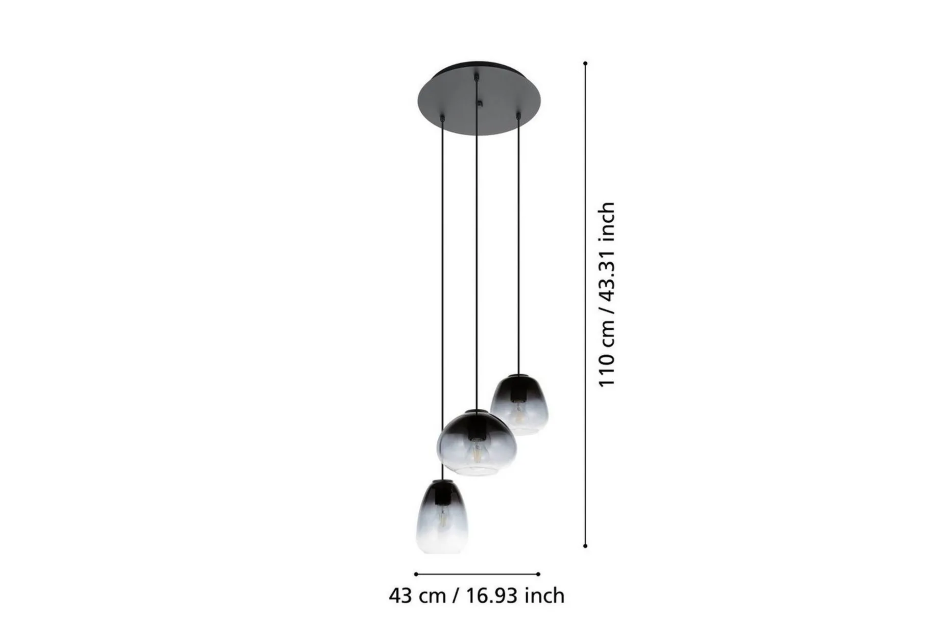 Takpendel Eglo Aguilares Ø430 mm