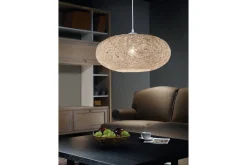 Takpendel Eglo Campilo hvit beige