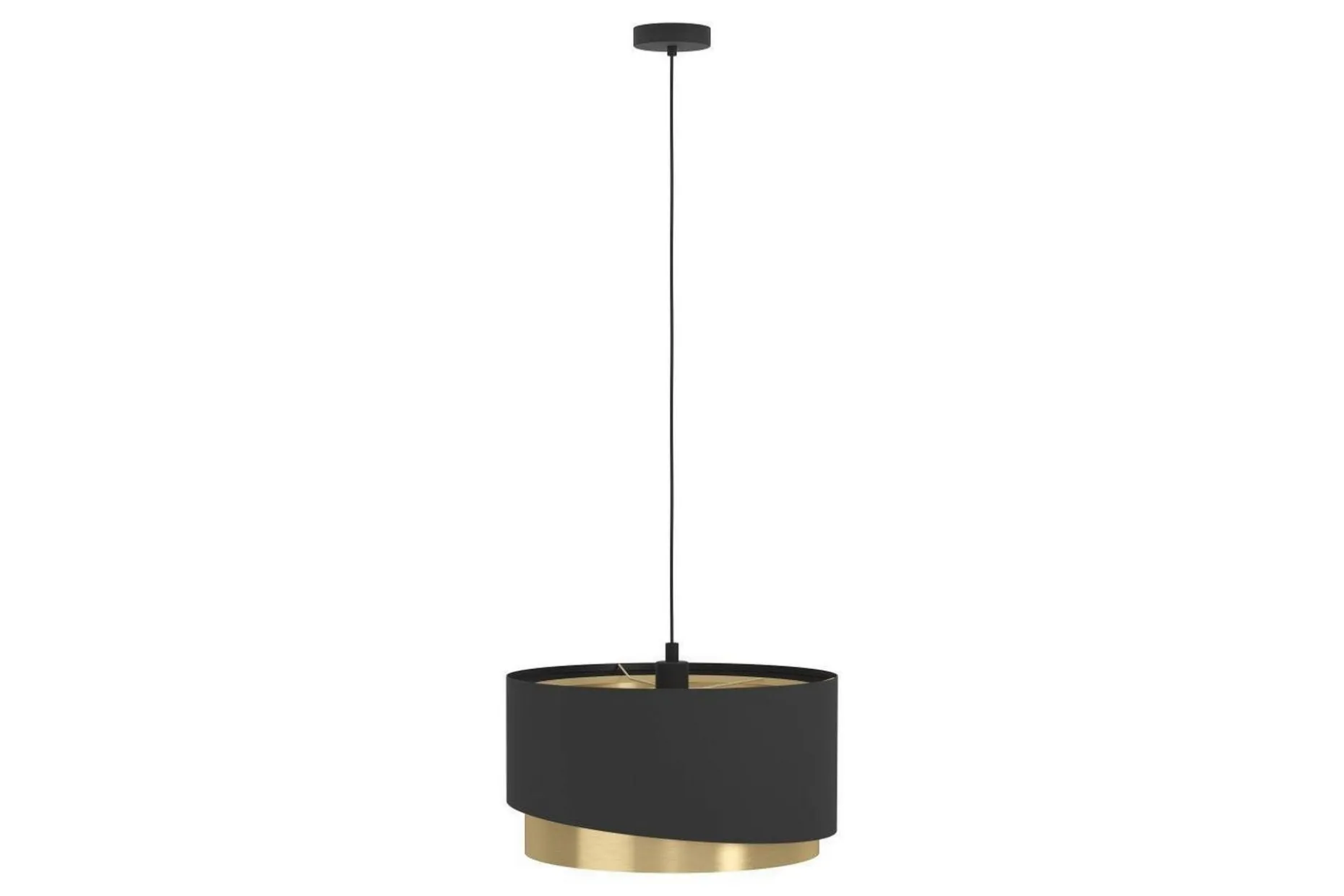 Takpendel Eglo Manderline Svart/Messing 45 cm