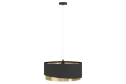 Takpendel Eglo Manderline Svart/Messing 56 cm