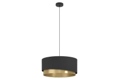 Takpendel Eglo Manderline Svart/Messing 56 cm