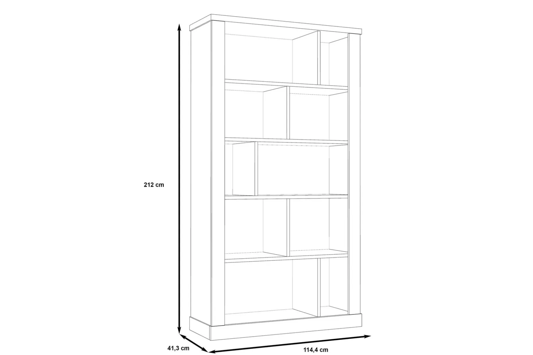 Talebi Hylle 41x114 cm