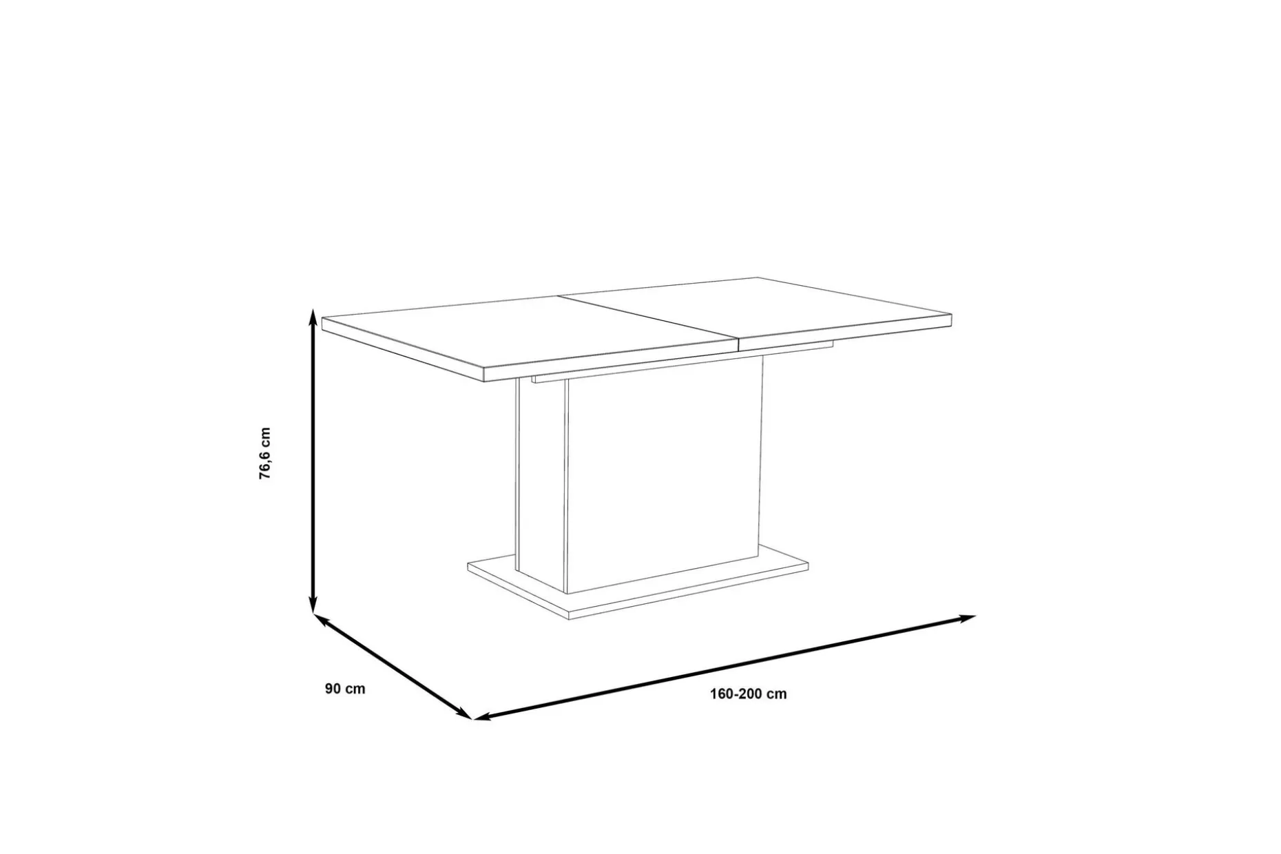 Talebi Spisebord 90 cm