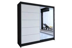 Talin Garderobe 58x180 cm LED-belysning