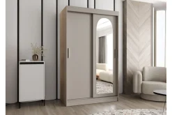 Tallmo Garderobe Med Speil 120x200 cm