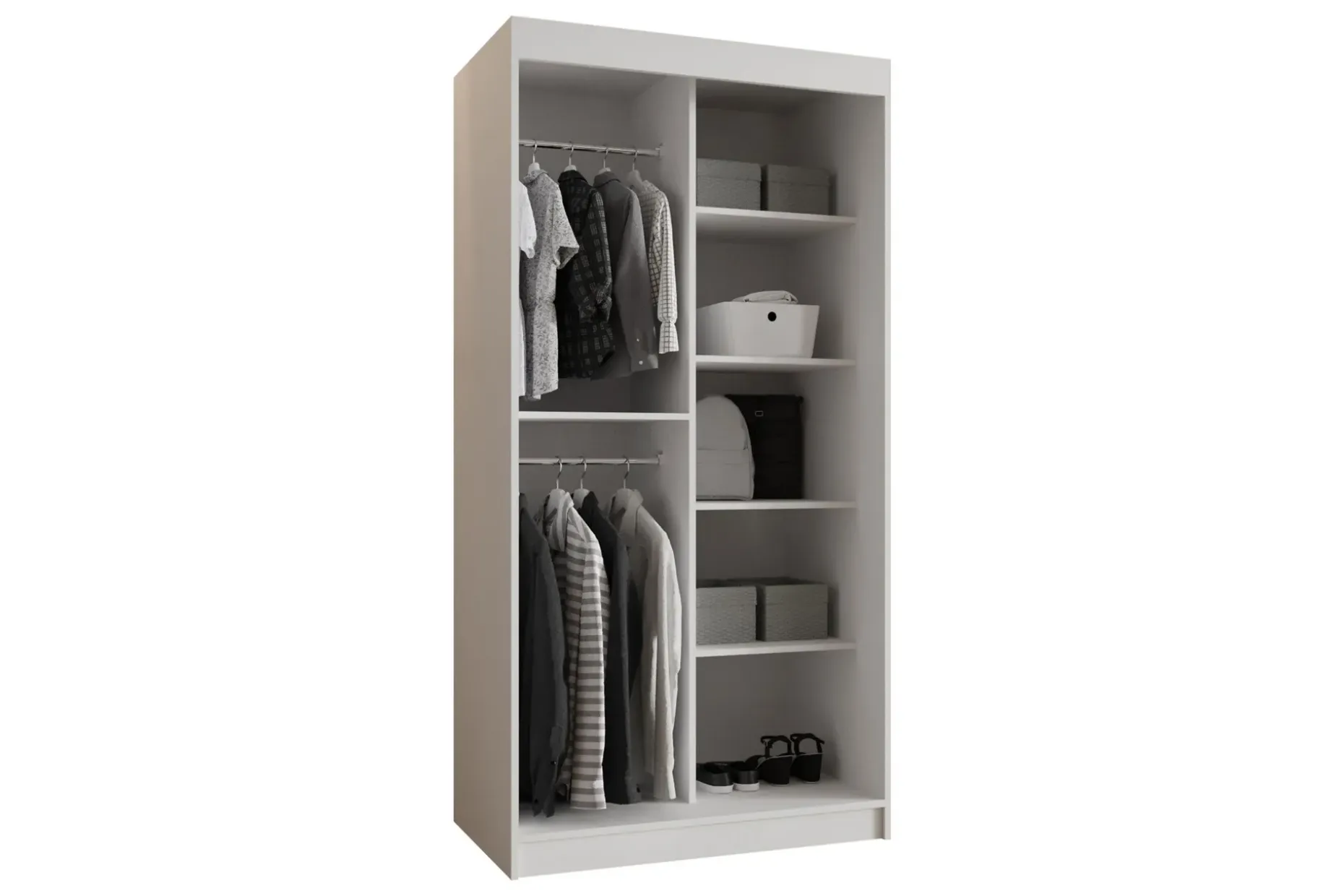 Tallmo Garderobe Med Speil 100x200 cm