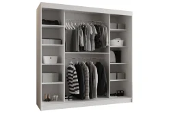 Tallmo Garderobe Med Speil 200x200 cm