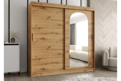 Tallmo Garderobe Med Speil 200x200 cm