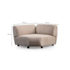 Talrosen 5-seters Hjørnesofa