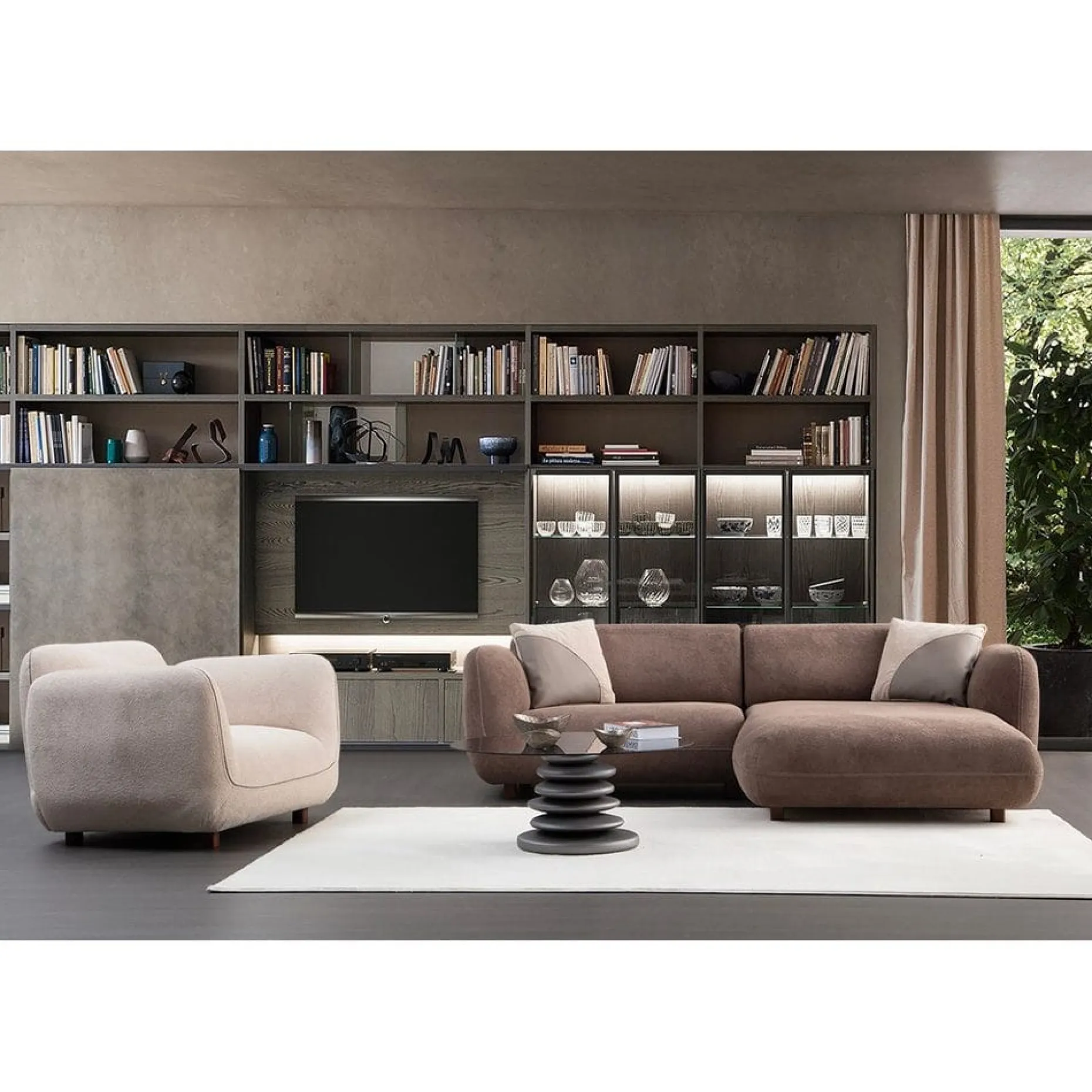 Talrosen 3-seters sofa med Sjeselong