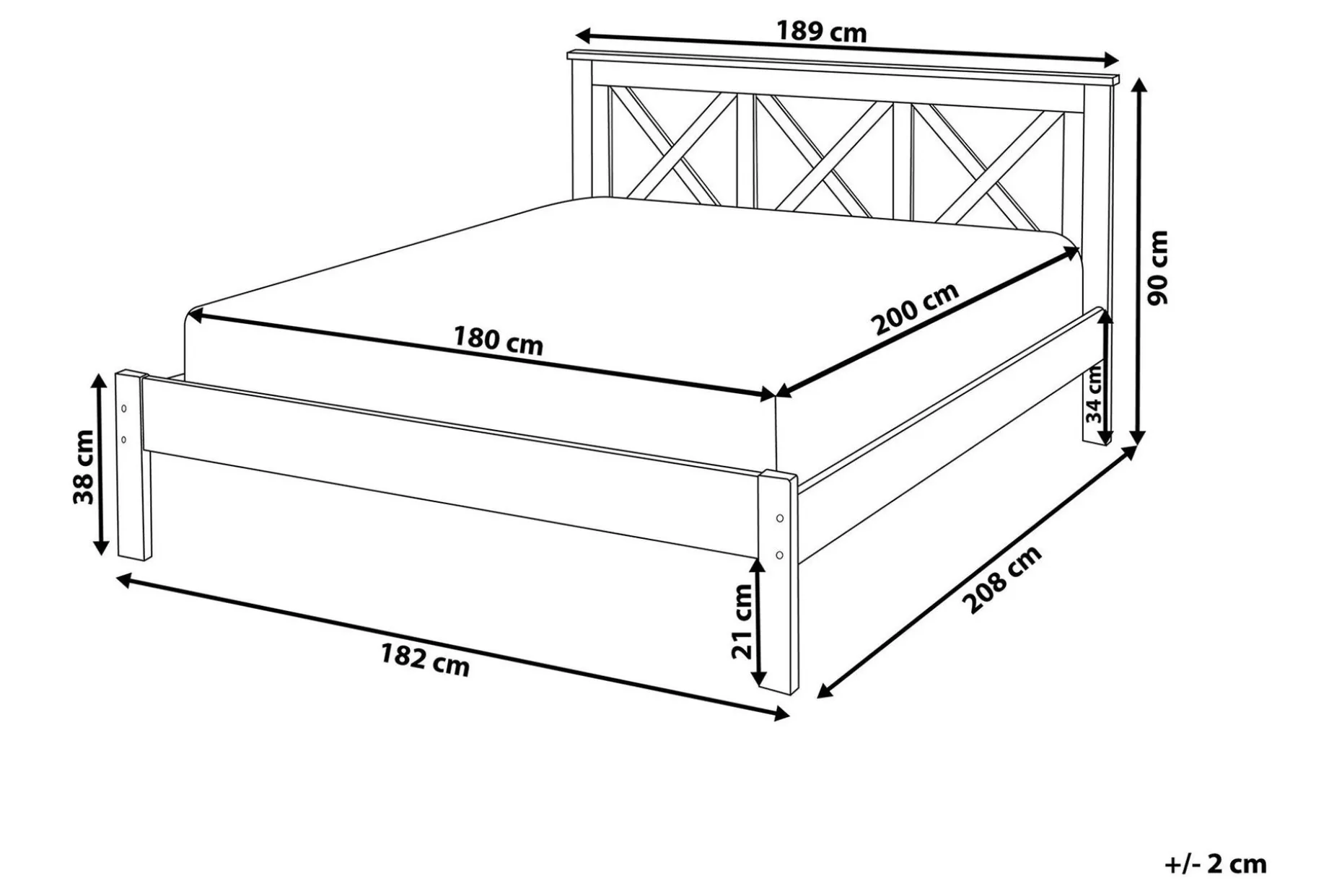 Tannay Dobbeltseng 140 | 200 cm