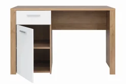 Tarka Databord 120 cm med Oppbevaring Lås + Skap