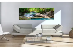 Tavla Nature: Forest Waterfall 120x40