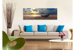 Tavle Boat On The Beach (1 Part) Narrow 150X50