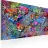 Tavle Map: Jackson Pollock Inspiration 120X80