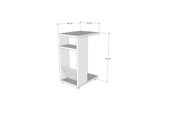 Tekel Sidebord 30 cm