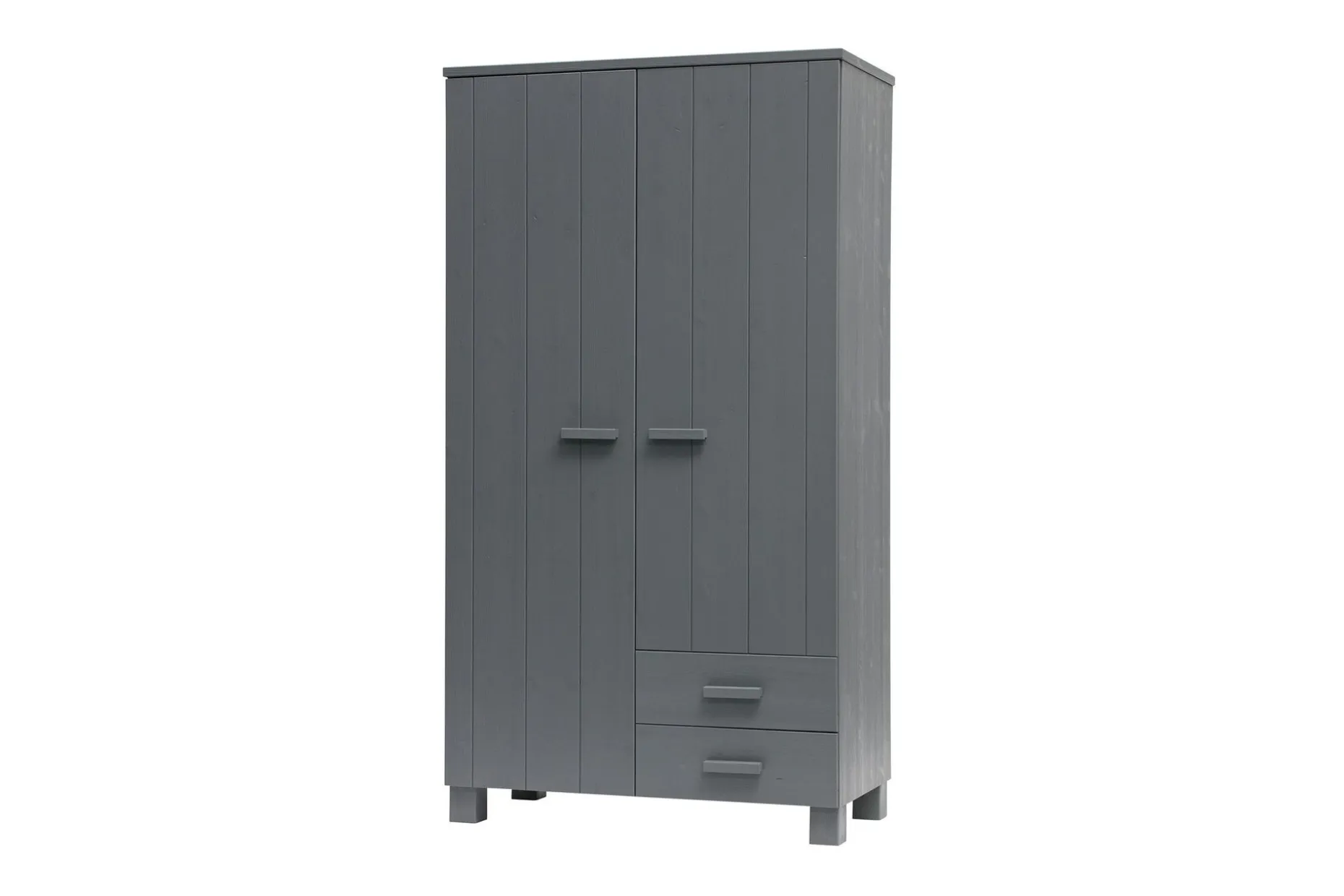 Tenney Garderobe med 2 Skuffer 111 cm